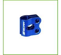 SCAR Morsetto Tubo Freno Anteriore Compatibile con KAWASAKI KXF KLX 65 80 85 100 125 250 450 450 450R 150BF D-TRACKER125 89-26 SUZUKI RM RMZ DRZ 04-26, Blu