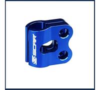 SCAR Morsetto Tubo Freno Anteriore Compatibile con YAMAHA YZ YZF 65 85 125 250 450 125X 250X 250FX 450FX 09-23 CR CRF CRFX 04-23 FANTIC XX XXF XE XEF 21-23 Blu