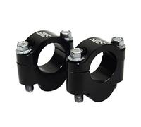 SCAR Rilievo +20mm per manubrio Ø22,2mm nero, nero