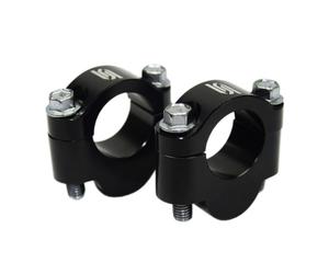 SCAR Rilievo +20mm per manubrio Ø22,2mm nero, nero