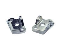 SCAR Supporti Supporto Pedane Titanio Compatibile con YAMAHA YZ 125 250 YZ250X 06-22