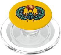 Scarabeo alato e scarabeo antico egiziano PopSockets PopGrip per MagSafe