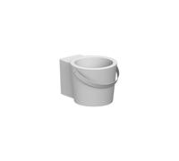SCARABEO - BUCKET lavabo in ceramica da appoggio 40,5 x 54cm [bianco lucido] - 8804