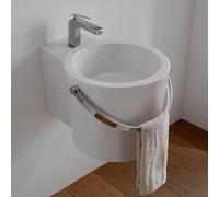 Scarabeo Bucket lavamani, 880441BK, Bucket bianco opaco [Lavabi > Lavamani]