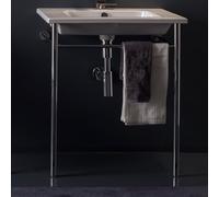 Scarabeo Etra struttura per lavabo, 10067, Etra cromo [Mobili da Bagno > Mobili Complementari]