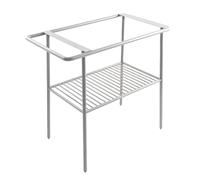 Scarabeo Fuji struttura per lavabo, 600641, Fuji bianco opaco [Mobili da Bagno > Mobili Complementari]