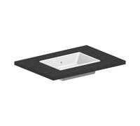 SCARABEO - GAIA lavabo in ceramica da incasso 56x39,5 cm [bianco lucido] - 8032