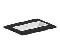 SCARABEO - GAIA lavabo in ceramica da incasso 87,5x39,5 cm [bianco lucido] - 8033