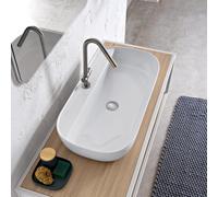 Scarabeo Glam lavabo da appoggio, 1801BK, Glam bianco [Lavabi > Lavabi da Appoggio]