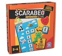 Scarabeo, Il Mio Primo Scarabeo Puzzle, Gioco per Apprendimento, 3+, 3+ | Lettere e Parole Italiane, Sviluppo Cognitivo Motorio e Linguistico, Pregrafismo e Prescrittura, Associazione Visiva