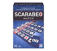 Spin Master Games, gioco di carte Scarabeo Match, gioco di parole, 2-6 giocatori, dagli 8 anni in su