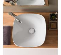 Scarabeo Moon lavabo da appoggio, 5501BK, Moon bianco [Lavabi > Lavabi da Appoggio]