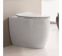 Scarabeo Moon WC a pavimento con Clean Flush, 5522CL, Moon bianco [WC > WC a Pavimento]