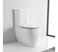 Scarabeo Moon WC freestanding con Clean Flush, 5526CLBK, Moon bianco [WC > WC a Pavimento]