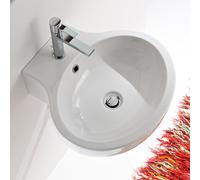 Scarabeo Planet lavamani, 8110BK, Planet bianco [Lavabi > Lavamani]