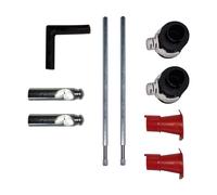 Scarabeo set di fissaggio Click System, per WC sospeso e bidet sospeso, 10050B, Universal [WC > Ricambi WC]
