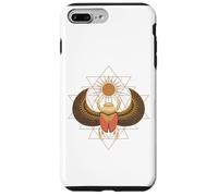 Scarabeo Sri Yantra Geometria Sacra Simbolo Egiziano Potenza Sole Custodia per iPhone 7 Plus/8 Plus