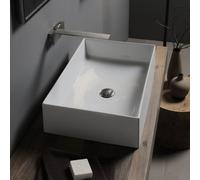 Scarabeo Teorema 2.0 lavabo da appoggio, 5101, Teorema 2.0 bianco [Lavabi > Lavabi da Appoggio]