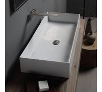 Scarabeo Teorema 2.0 lavabo da appoggio, 5102BK, Teorema 2.0 bianco [Ceramica da Bagno > Lavabi]