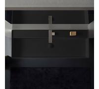 Scarabeo Teorema 2.0 lavabo sospeso, 5107R120A49BK, Teorema 2.0 nero opaco [Lavabi > Lavabi Integrati]