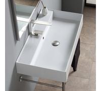 Scarabeo Teorema 2.0 lavabo sospeso, 5110BK, Teorema 2.0 bianco [Lavabi > Lavabi Integrati]