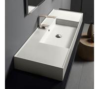Scarabeo Teorema 2.0 lavabo sospeso, 512541BK, Teorema 2.0 bianco opaco [Lavabi > Lavabi Integrati]