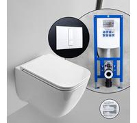 Scarabeo Teorema 2.0 set completo WC sospeso con elemento incasso neeos,, 5126CLBK+16791WH#SET, Teorema 2.0 bianco [WC > WC con Elementi Incasso]
