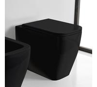 Scarabeo Teorema 2.0 WC a pavimento con Clean Flush, 5138CL35BK, Teorema 2.0 nero [WC > WC a Pavimento]