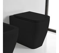 Scarabeo Teorema 2.0 WC a pavimento con Clean Flush, 5138CL49BK, Teorema 2.0 nero opaco [WC > WC a Pavimento]