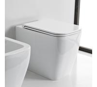 Scarabeo Teorema 2.0 WC a pavimento con Clean Flush, 5138CLBK, Teorema 2.0 bianco [WC > WC a Pavimento]