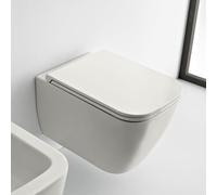 Scarabeo Teorema 2.0 WC sospeso con Clean Flush, 5126CL41BK, Teorema 2.0 bianco opaco [WC > WC]