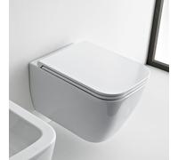 Scarabeo Teorema 2.0 WC sospeso con Clean Flush, 5126CLBK, Teorema 2.0 bianco [WC > WC Sospesi]