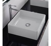 Scarabeo Teorema lavabo da appoggio, 8031BK, Teorema bianco [Lavabi > Lavabi da Appoggio]