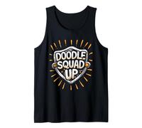 Scarabocchio Disegno A Mano Libera Doodle Squad Up Canotta