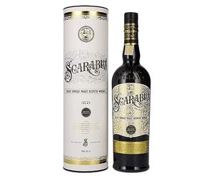 Scarabus Batch Strenght Islay Single Malt Whiskey Scotch, Dolce e Torbato dal Finale Persistente, 57% Bottiglia da 700ml