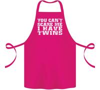 Scare Me I Hanno Gemelli Festa Del Papà Mamme Cotone Grembiule 100% Biologico