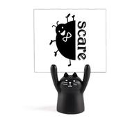 Scare Outline Ladybug Lovely Mignon Memo Holder Cartoon Black Cat Stand Decorazione