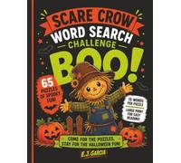 Scarecrow Word Search Challenge: Large Print Word Search Puzzles Filled with Harvest Adventures, Pumpkin Patches, and Family-Friendly Halloween Fun
