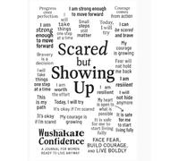Scared but Showing Up: A No-Fluff Notebook for Brave Women Who Keep Going Anyway: A Lined Notebook for Women Choosing Courage Over Comfort, One Page at a Time