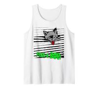 Scaredy Cat Dead Pet Divertente Halloween Spaventoso Horror Canotta