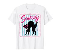 Scaredy Cat Fun - Strisce Vintage Pastello Maglietta