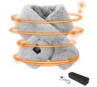 Scarf elettrico ricaricabile, Fast Heating Electric Scarf, 88 x 12 cm, Heated Neck Warmer, Wide Range of Application, Stronger Battery Life for Home, Studio and Car, Multicolor