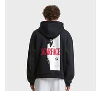 Scarface Poster Fluffy Hoodie nero L