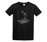 Scarface Rapper Deeply Rooted Unisex 100% Cotton Short-Sleeve T-Shirts Black M