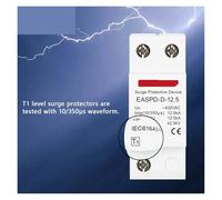 scaricatore di fulmini Dispositivo di protezione da sovratensione T1 SPD Scaricatore Bassa tensione Casa 2P 3P 4P Protezione da sovratensione AC 420V 12,5KA 15KA 25KA(4P,15KA)