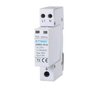 Scaricatore di sovratensione 1P+N, SPD a limitazione, occupa 1 modulo, 220V 230V 275V, Tipo T2, corrente nominale 20KA, scarica massima 40KA, Montaggio su guida DIN, Dispositivo di Protezione