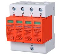 Scaricatore Di Sovratensione 220V T1+T2 220V 3P+N 4 Poli Occupa 4 Modulo DIN