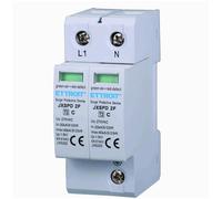 Scaricatore di sovratensione 2P, SPD a limitazione, occupa 2 moduli, 220V 230V 275V, Tipo T2, corrente nominale 20KA, scarica massima 40KA, Montaggio su guida DIN, Dispositivo di Protezione
