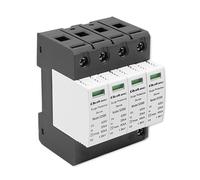 Scaricatore di sovratensione Qoltec AC | 4P | 420V | T2 | C