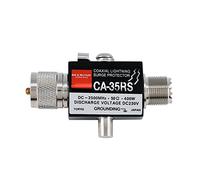 Scaricatore di Sovratensione UHF 400W, CA-35RS 50 ohm 0-2500MHz Dispositivo di Protezione da Sovratensione Coassiale da Maschio a Femmina, Protezione da Sovratensione Coassiale per Flash